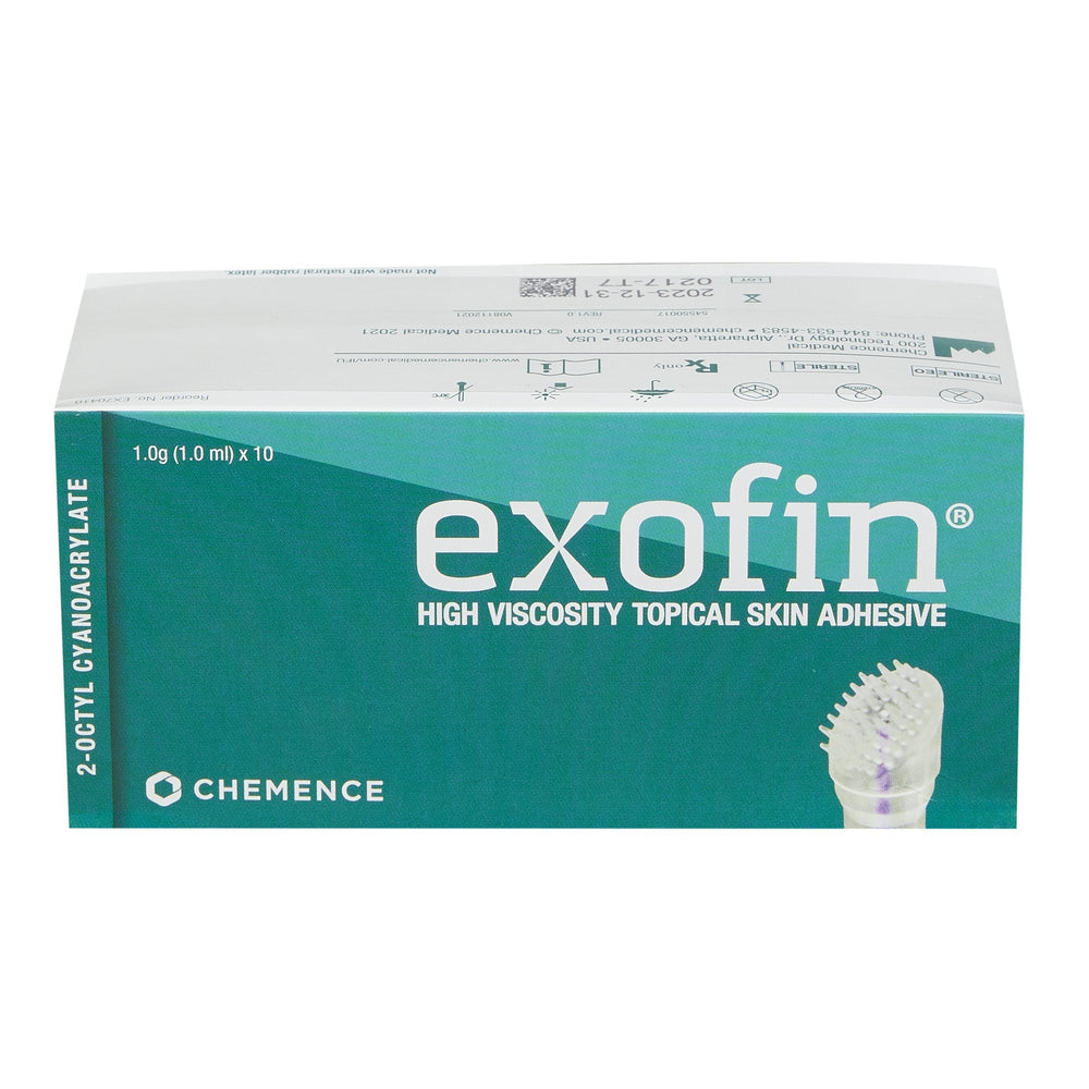 Exofin® 1 mL High Viscosity Skin Adhesive - Box of 10 – MedSurg Express