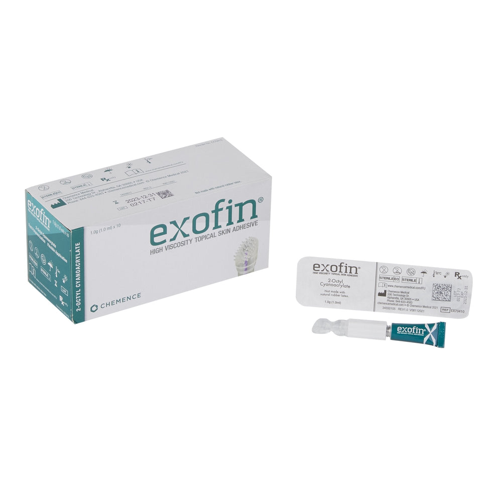 Exofin® 1 mL High Viscosity Skin Adhesive - Box of 10 – MedSurg Express