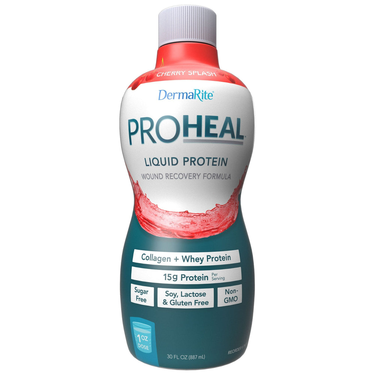 ProHeal™ Liquid Protein Wound Recovery Oral Supplement - Case of 6