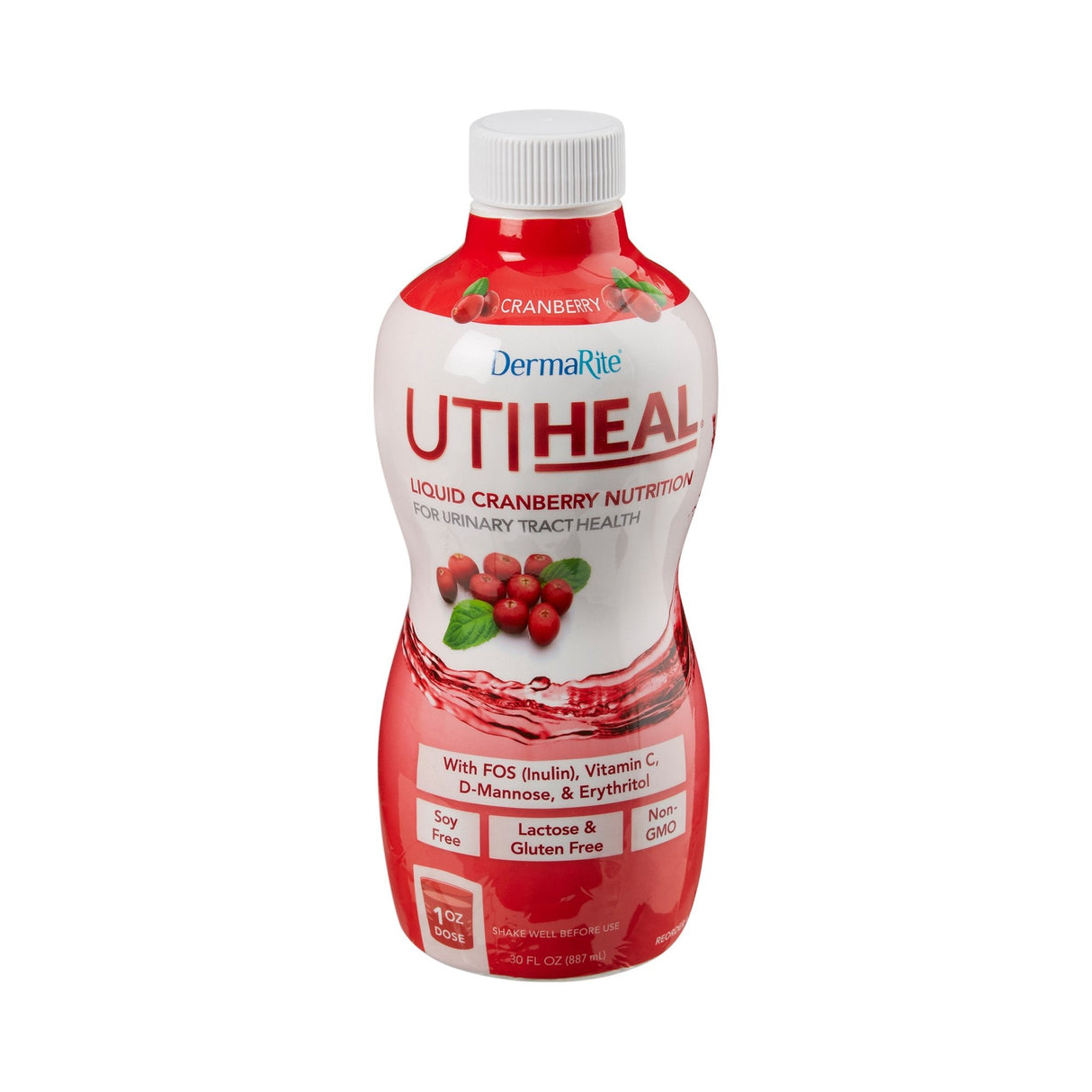 UTIHeal™ Liquid Cranberry Oral Supplement - Case of 4