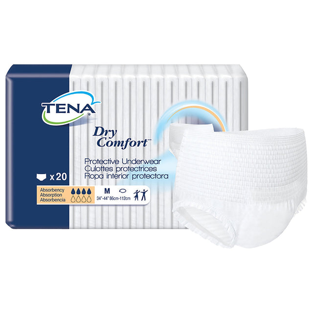 TENA® Dry Comfort™ Pull On Adult Incontinence Brief - Medical Supply Surplus