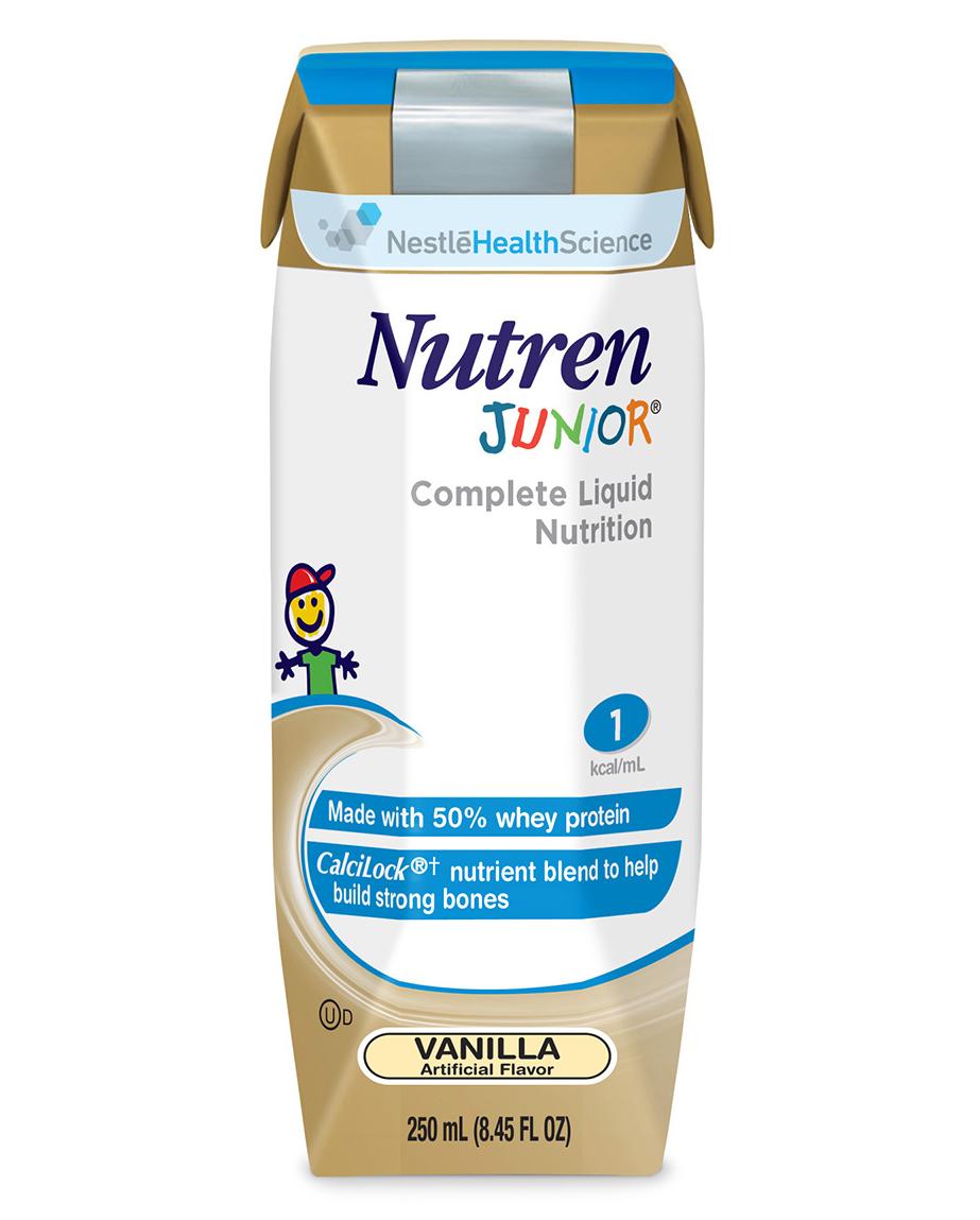 Nutren® Junior Oral Supplement 250ml Vanilla -  24/Carton - Medical Supply Surplus