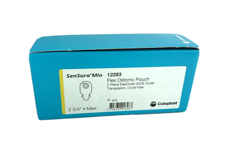 SenSura® Mio Flex EasiClose™ Two-Piece Filtered Ostomy Pouch - 12283 - Medical Supply Surplus