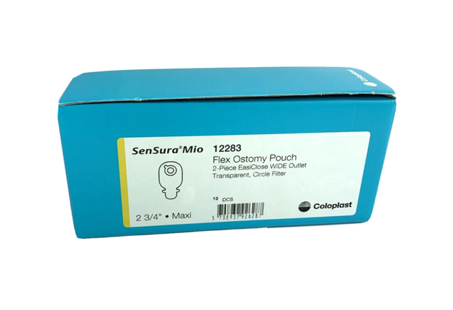 SenSura® Mio Flex EasiClose™ Two-Piece Filtered Ostomy Pouch - 12283 - Medical Supply Surplus