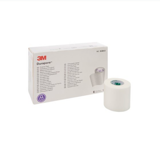 3M™ Durapore™ 2" Silk-Like Cloth Tape NonSterile - Medical Supply Surplus