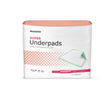 McKesson Super UPMD2336 23 X 36 Inch Disposable Underpad- Case of 150 - Medical Supply Surplus